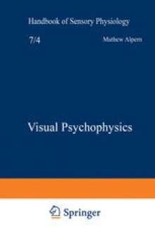 Visual Psychophysics