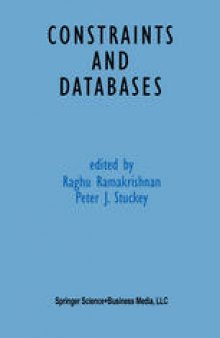 Constraints and Databases