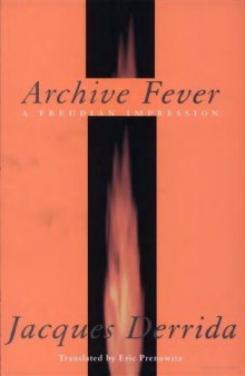 Archive fever : a Freudian impression