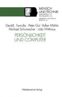 Persönlichkeit und Computer