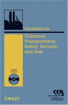 Guidelines for Chemical Transportation Safety, Security, and Risk Management