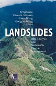 Landslides: Risk Analysis and Sustainable Disaster Management