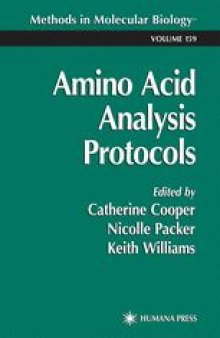 Amino Acid Analysis Protocols