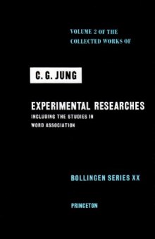 Collected Works of C.G. Jung, Volume 2: Experimental Researches