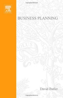 Business Planning: A Guide to Business Start-Up