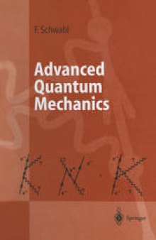 Advanced Quantum Mechanics