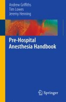 Pre-Hospital Anesthesia Handbook