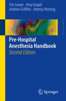 Pre-Hospital Anesthesia Handbook