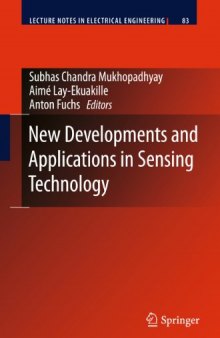 New Developments and Applications in Sensing Technology