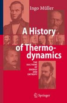 A History of Thermodynamics: The Doctrine of Energy and Entropy