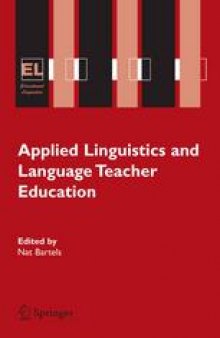 Applied Linguistics and Language Teacher Education