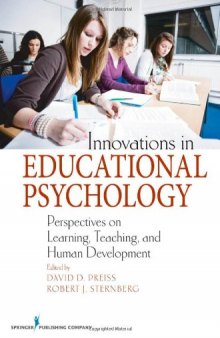 Innovations in Educational Psychology: Perspectives on Learning, Teaching, and Human Development