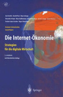 Die Internet-Ökonomie: Strategien für die digitale Wirtschaft