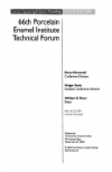 66th Porcelain Enamel Institute Technical Forum