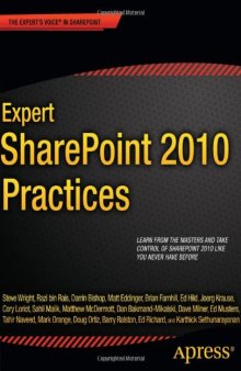 Expert SharePoint 2010 Practices