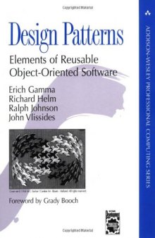 Design Patterns: Elements of Reusable Object-Oriented Software