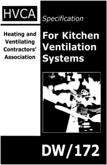 DW172: Specification for Kitchen Ventilation Systems