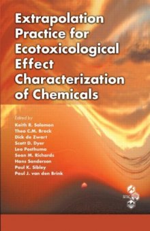 Extrapolation Practice for Ecotoxicological Effect Characterization of Chemicals  