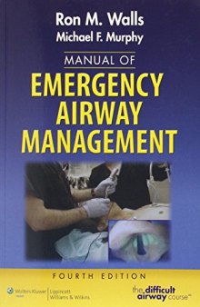 Manual of Emergency Airway Management