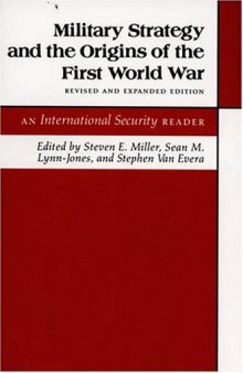 Military Strategy and the Origins of the First World War