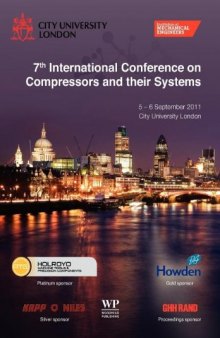 7th International Conference on Compressors and their Systems 2011  