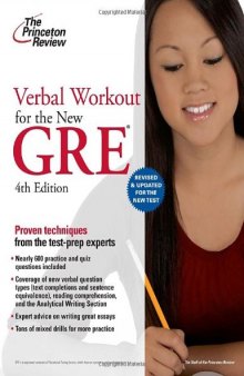 Verbal Workout for the New GRE, 4th Edition