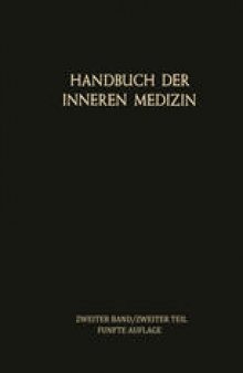 Blut und Blutkrankheiten: Teil 2 Klinik des Erythrocytären Systems