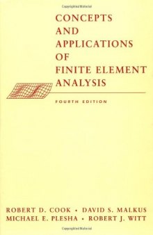 Concepts and Applications of Finite Element Analysis, 4th Edition