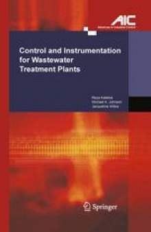 Control and Instrumentation For Wastewater Treatment Plants