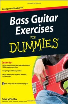 Bass Guitar Exercises For Dummies  