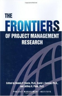 The Frontiers of Project Management Research