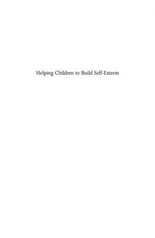 Helping Children to Build Self-Esteem