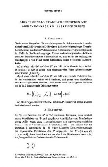 4-dimensionale Translationsebenen mit 8-dimensionaler Kollineationsgruppe