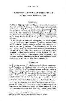 4-Dimensionale Translationsebenen mit genau einer fixrichtung