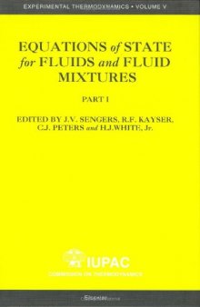 Equations of State for Fluids and Fluid Mixtures