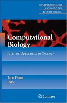 Computational Biology: Issues and Applications in Oncology