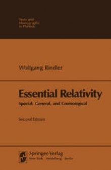 Essential Relativity: Special, General, and Cosmological