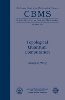 Topological quantum computation