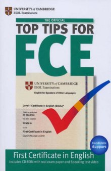 The Official Top Tips for FCE  