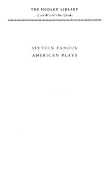 Sixteen Famous American Plays