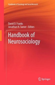 Handbook of Neurosociology