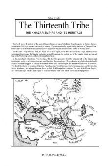 The Thirteenth Tribe: The Khazar Empire and Its Heritage