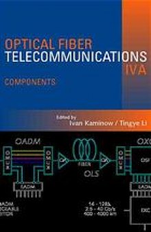 Optical fiber telecommunications/ 4,A