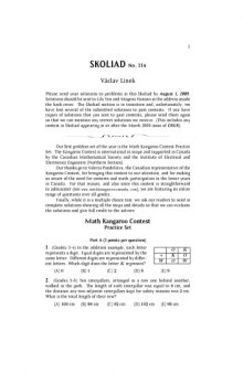 Crux Mathematicorum with Mathematical Mayhem - Volume 35 Number 1 (Feb 2009) 
