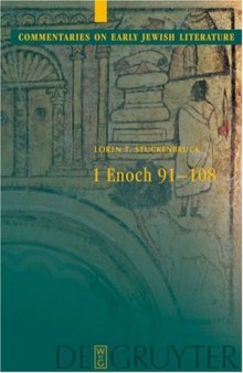 1 Enoch 91-108 (Commentaries on Early Jewish Literature (Cejl))