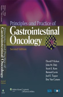 Principles and Practice of Gastrointestinal Oncology