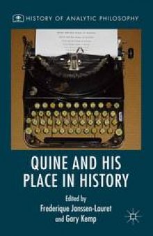 Quine and His Place in History