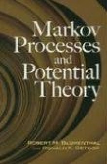 Markov processes and potential theory