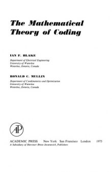 The mathematical theory of coding