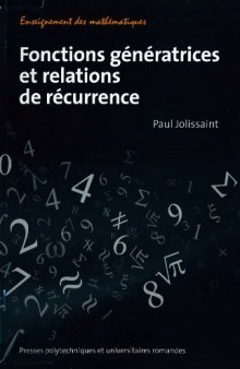 Fonctions generatrices et relations de recurrence